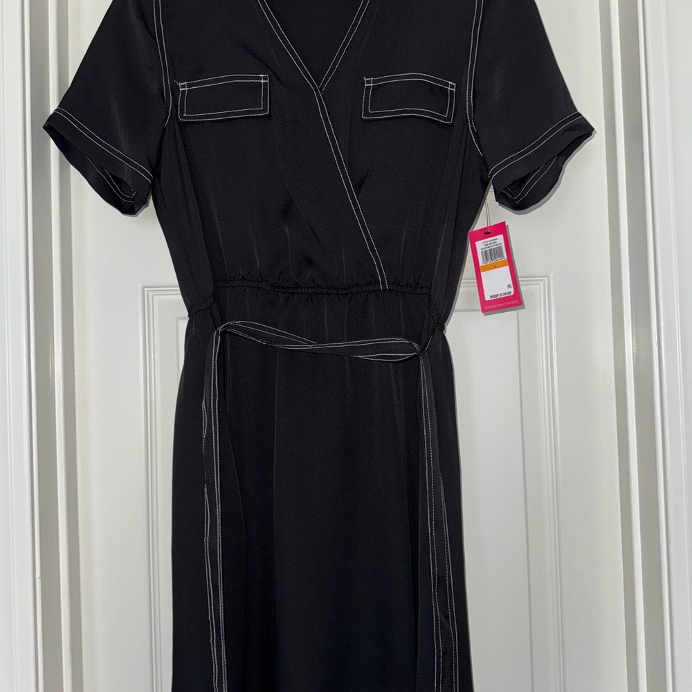 Black Wrap Dress
